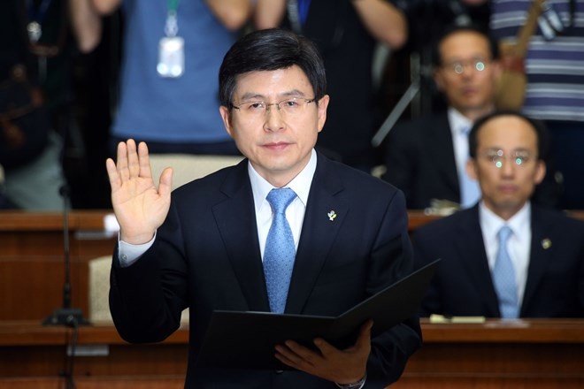 Ông Hwang Kyo-ahn. (Nguồn: The Korea Times)