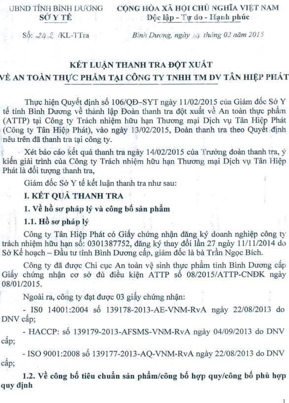 Vụ ruồi nửa tỷ: Bình Dương công bố kết quả thanh tra ảnh 1