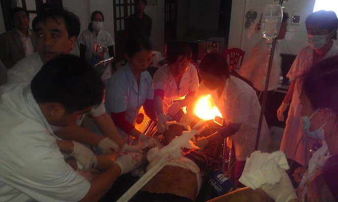 Sập giàn giáo công trường Formosa Hà Tĩnh, 13 người chết ảnh 3