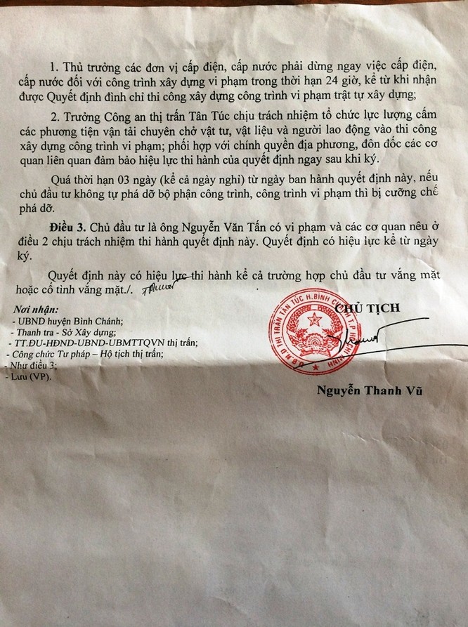 Vụ quán cà phê “Xin Chào”: Ký cưỡng chế sai rồi “đá bóng” lên trên ảnh 2