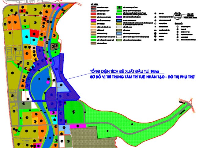 Ranh giới khu đất thực hiện dự án (Nguồn: binhdinhinvest.gov.vn)