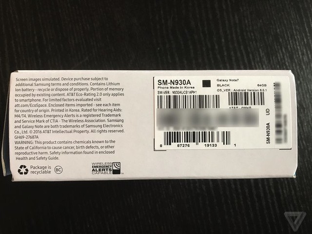 Samsung lại gặp “hạn” vì Note7 mới vẫn bốc cháy ngay trên máy bay ảnh 1