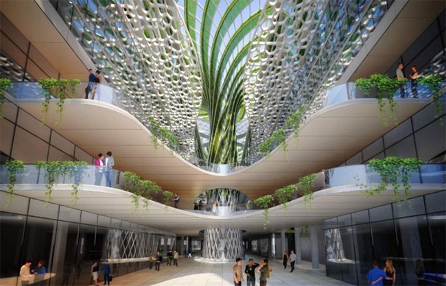 Chiêm ngưỡng tòa nhà tương lai với kiến trúc “mega-tree” hoành tráng ảnh 6