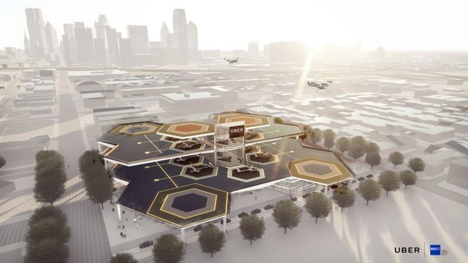 Chiêm ngưỡng những trạm cất cánh và hạ cánh khổng lồ Skyport dành cho taxi bay 2028 ảnh 5