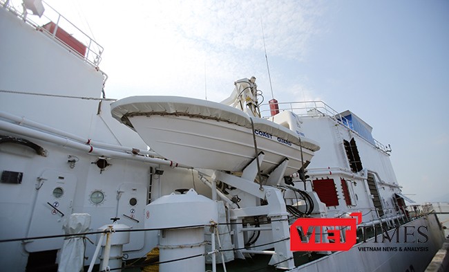 cảnh sát biển, tuần tra bờ biển, Ấn Độ, đến Đà Nẵng, máy bay, chiến hạm, khu trục, VietTimes