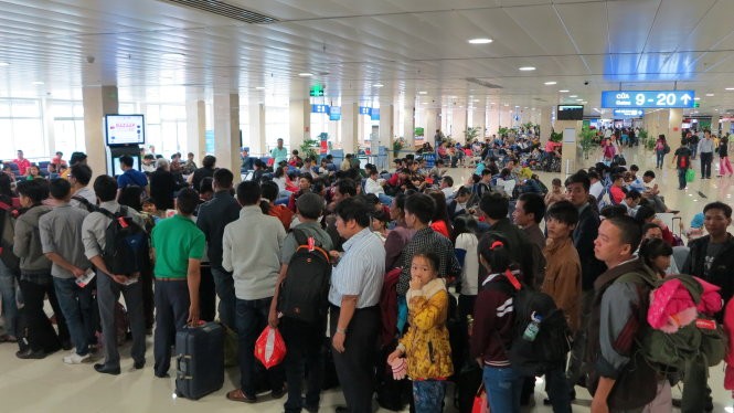 Hiện nhu cầu đi lại bằng đường hàng không rất lớn
