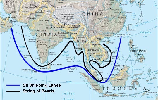 Chiến lược chuỗi liên châu của Trung Quốc