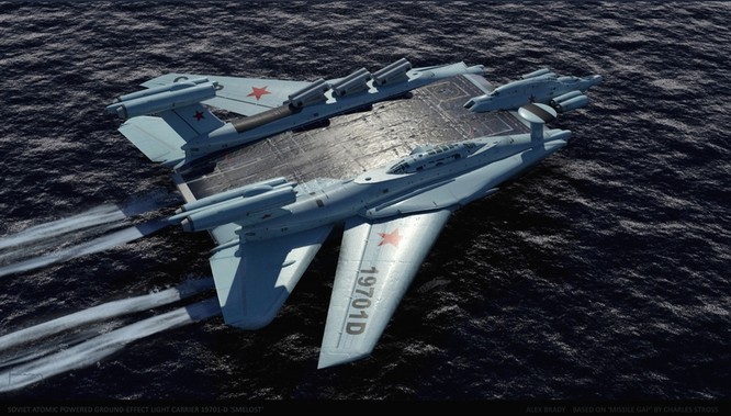 Tàu sân bay tấn công Ekranoplan, siêu phẩm công nghệ quân sự Liên Xô ảnh 8