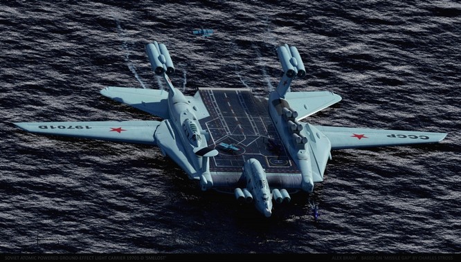Tàu sân bay tấn công Ekranoplan, siêu phẩm công nghệ quân sự Liên Xô ảnh 10