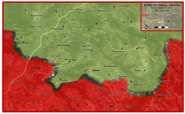 Quân đội Syria chiếm 59 địa bàn quan trọng trong 68 ngày ảnh 1