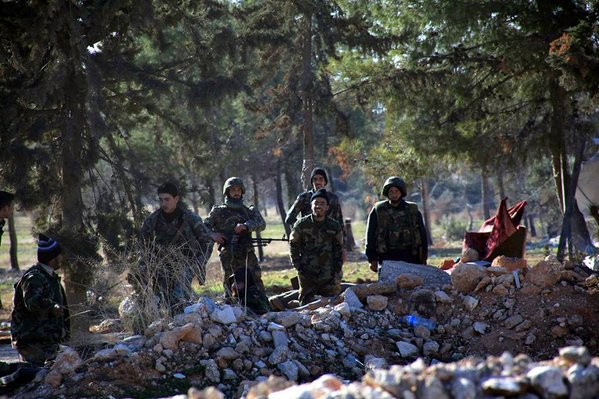 Quân đội Syria dồn dập tấn công, vây diệt khủng bố dịp năm mới ảnh 25