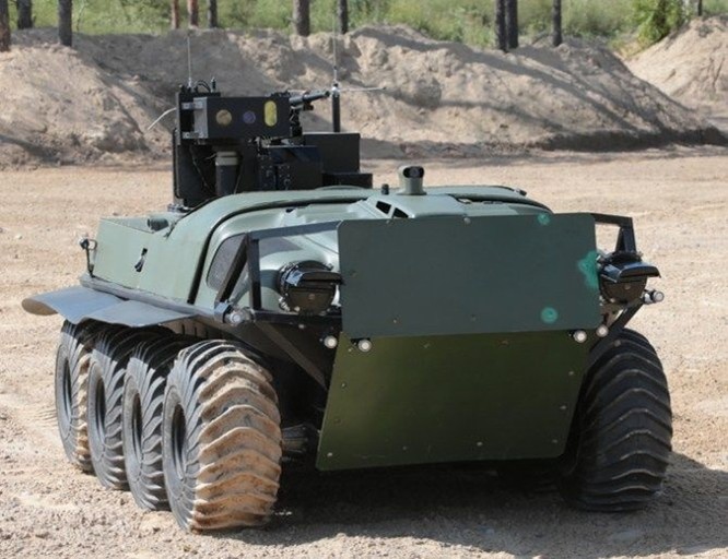 Robot quân sự Nga xung trận ở Syria, diệt hàng loạt tay súng khủng bố trong 20 phút ảnh 10