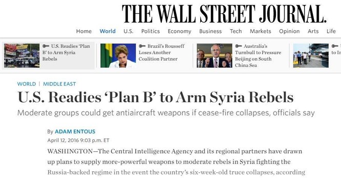 CIA đang chuẩn bị tiêu diệt Không quân Nga và xé nát Syria ảnh 1