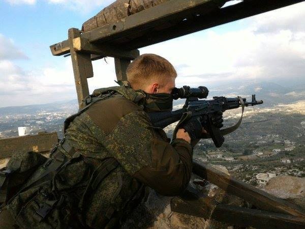 Cận cảnh các binh sĩ lực lượng Hải quân đánh bộ Nga ở Syria ảnh 1