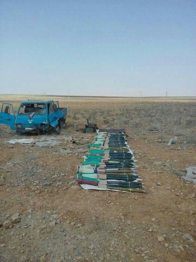 Quân đội Syria thu nhiều vũ khí của lực lượng Hồi giáo cực đoan ảnh 1