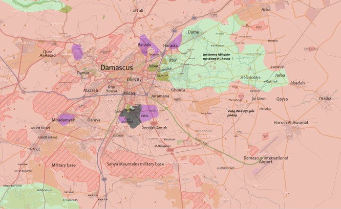 Quân Syria bẻ gãy cuộc phản kích của lực lượng Hồi giáo cực đoan ở Đông Ghouta ảnh 1