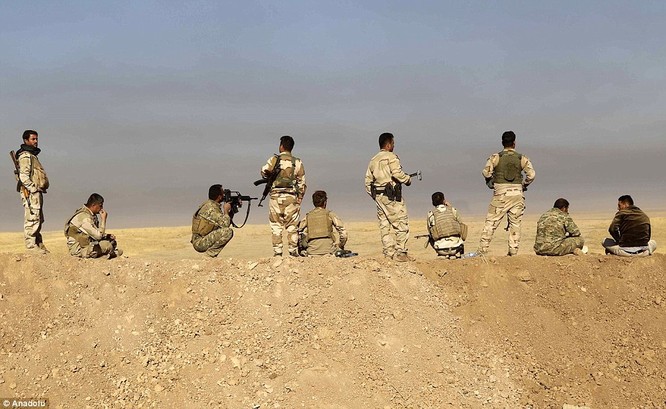 Iraq tổng tấn công giành thành trì Mosul từ tay IS (video) ảnh 7
