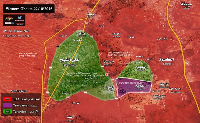 Video chiến sự Syria: Siết chặt thòng lọng quanh cứ điểm phiến quân ảnh 1