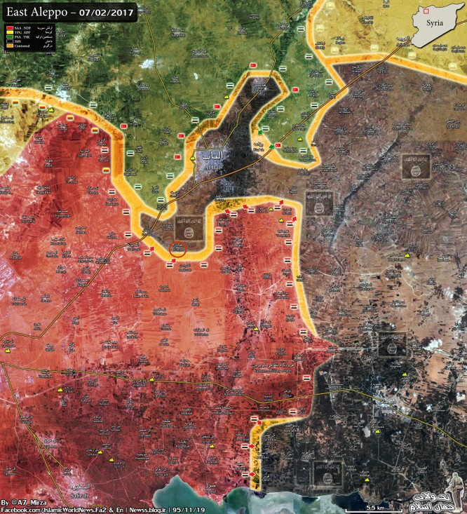 Chiến sự đông Aleppo: “Hổ Syria” tung hoành, càn quét phiến quân IS (video) ảnh 1