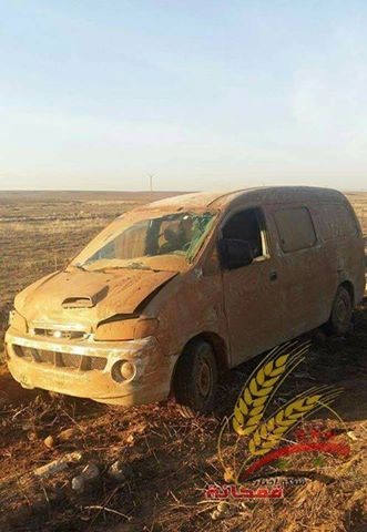 Chiến sự Syria: Sập bẫy phục kích, đoàn xe thánh chiến bị hốt gọn ảnh 1