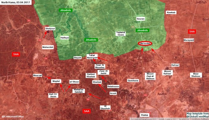 Phiến quân điều tăng T-90 chiến lợi phẩm đánh Hama, “Hổ” Syria rút lui (video) ảnh 1