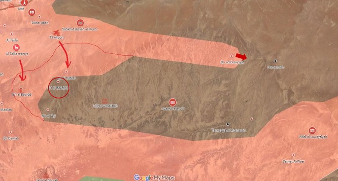 Quân đội Syria giải phóng 2 địa bàn then chốt trên sa mạc phía đông tỉnh Homs ảnh 1