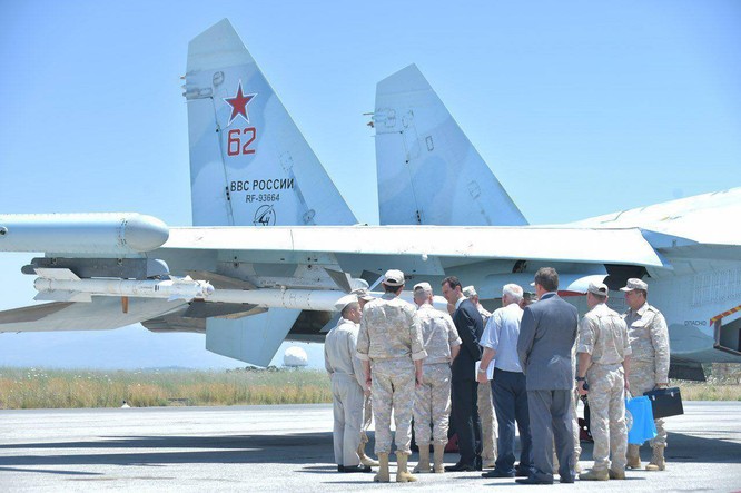 Nga tung Su-27SM3 mang tên lửa tầm bắn 110 km tới Syria ảnh 2