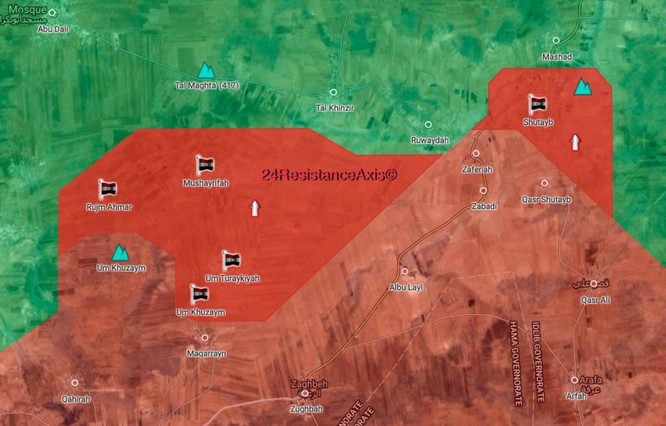 Syria dồn binh chiếm 7 cứ địa phiến quân trên chiến trường Hama ảnh 1