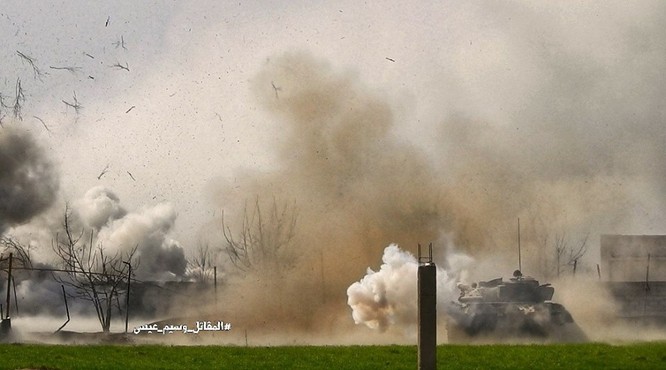 "Hổ Syria" sát cánh Vệ binh Cộng hòa triệt hạ phiến quân thánh chiến ở Đông Ghouta ảnh 1