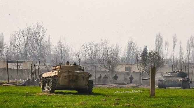 "Hổ Syria" sát cánh Vệ binh Cộng hòa triệt hạ phiến quân thánh chiến ở Đông Ghouta ảnh 4
