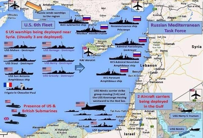 Mỹ tăng cường binh lực áp sát Syria, nguy cơ biến Damascus thành bình địa ảnh 1