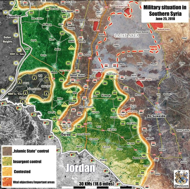 Quân đội Syria thu chiến lợi phẩm 6 xe tăng ở Daraa ảnh 1