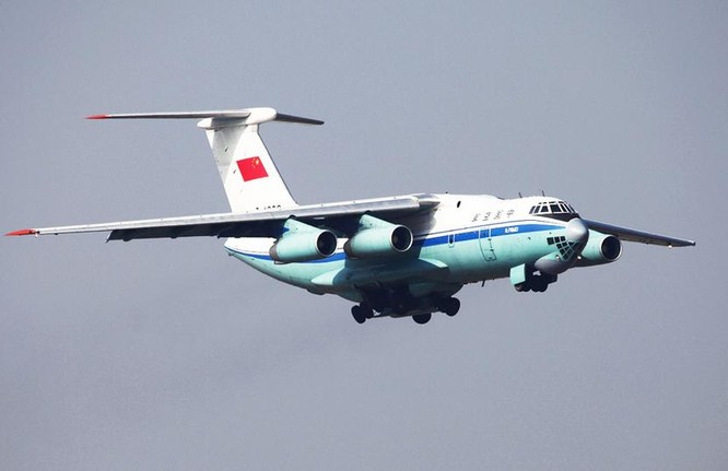 Máy bay vận tải IL-76 Không quân Trung Quốc (ảnh tư liệu)
