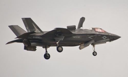 Máy bay chiến đấu tàng hình F-35B của Thủy quân lục chiến Mỹ (ảnh tư liệu)