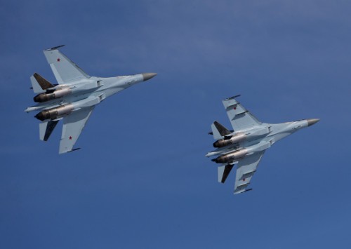 Máy bay chiến đấu Su-35S Nga (ảnh tư liệu)