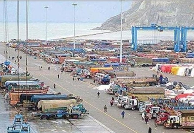 Cảng Jiwani của Pakistan. Ảnh: Sina.