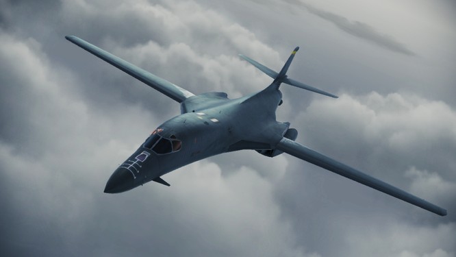 Máy bay ném bom chiến lược B-1B của Mỹ