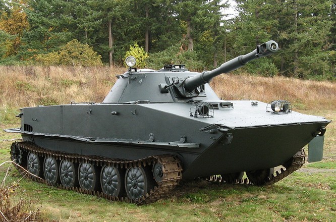 Xe tăng PT-76 Xe tăng PT-76