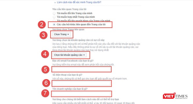 Hướng dẫn mở khóa khi website bị Facebook chặn domain ảnh 3