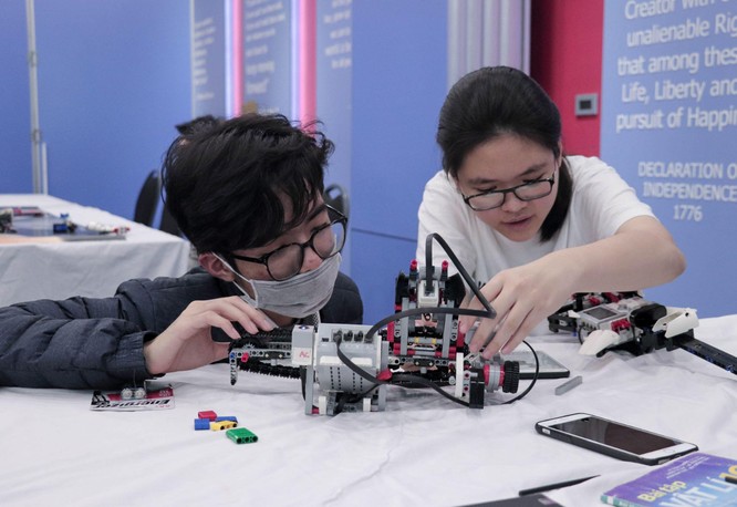 Tech Fair 2021 - Triển lãm khoa học và công nghệ thu hút các bạn trẻ ở Hà Nội ảnh 6
