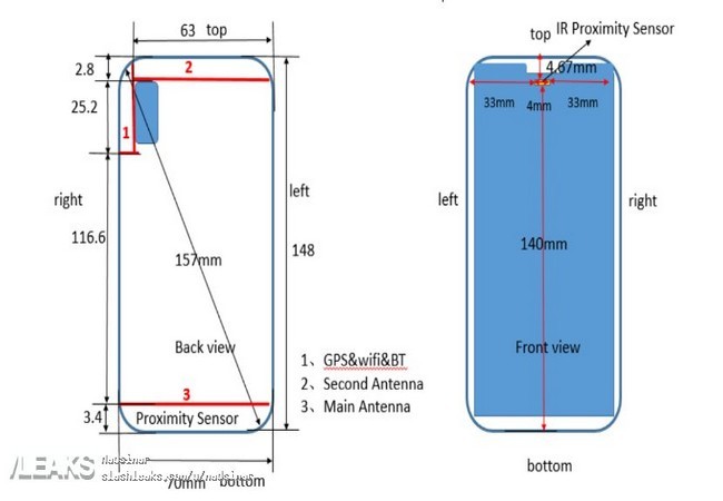 Hồ sơ FCC tiết lộ điện thoại Huawei P20 Lite màn hình 19:9, có tai thỏ ảnh 1