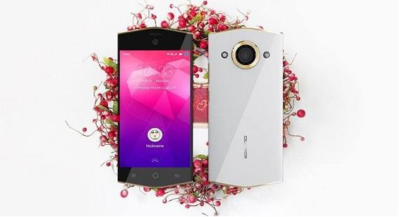 Smartphone sở hữu thiết kế lục giác dành cho phái đẹp ảnh 1