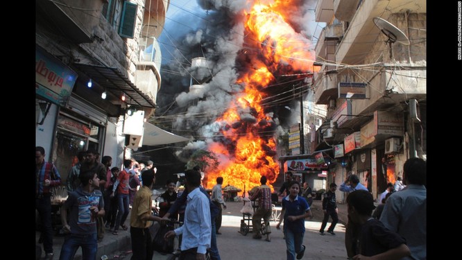 Chiến sự Syria.