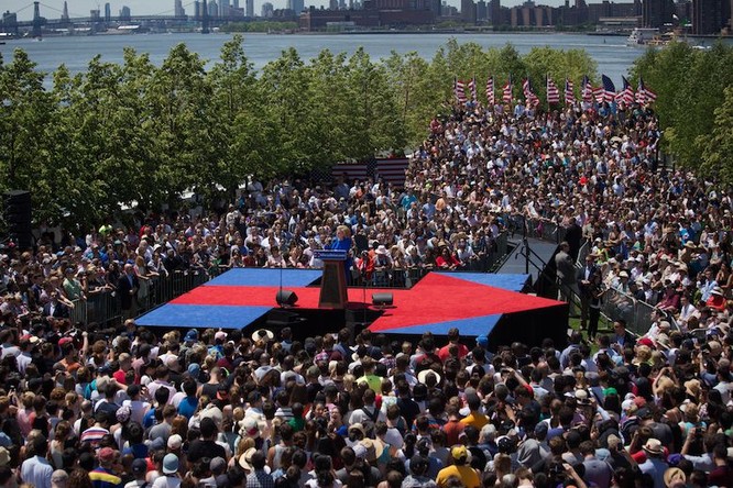 Bà Hillary Clinton tự tin vào chiến thắng: “Việc chúng ta làm mới chỉ thực sự bắt đầu" ảnh 1