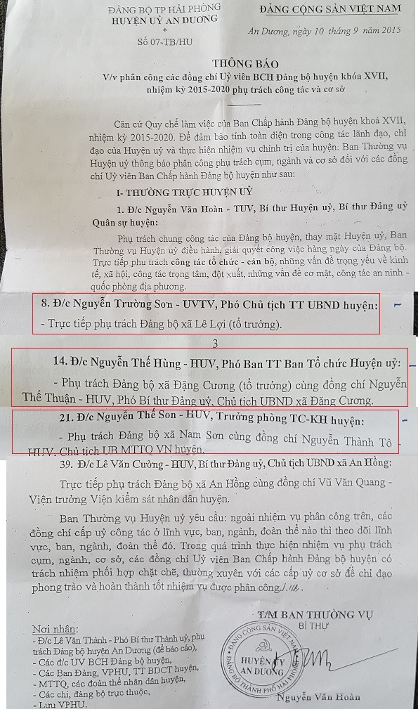 Thêm chuyện “cả nhà làm quan” ở Hải Phòng ảnh 1