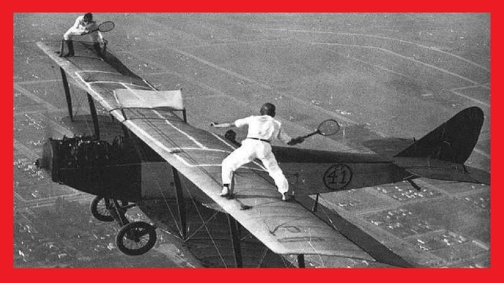 Plane Wing Tennis