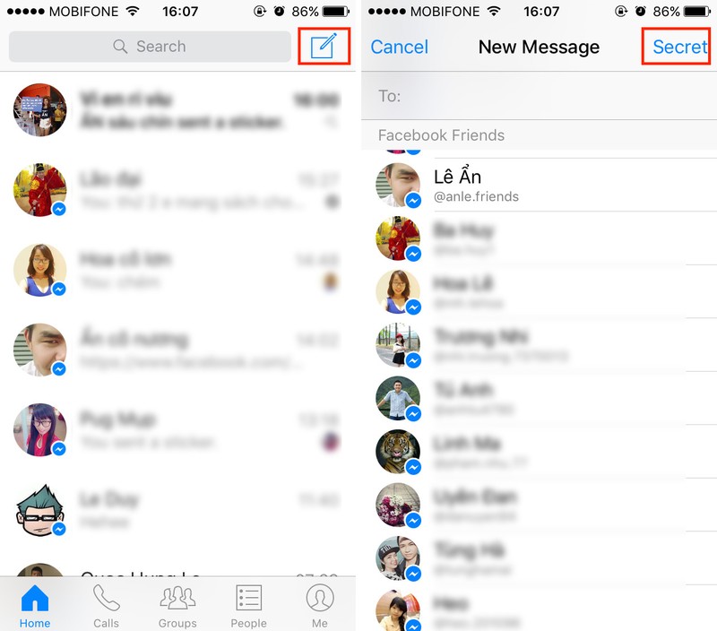 Cách gửi tin nhắn bí mật, tự huỷ trên Facebook Messenger - ảnh 1