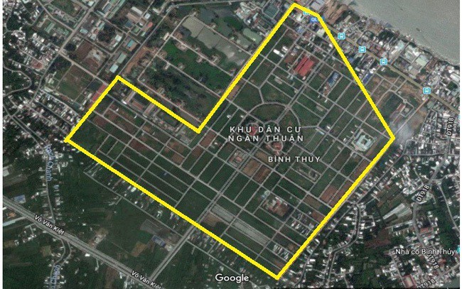 Khu dân cư Ngân Thuận tọa lạc tại trung tâm TP. Cần Thơ