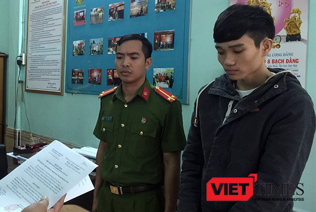 Cơ quan Cảnh sát điều tra Công an TP Đà Nẵng tống đạt quyết định khởi tố vụ án, khởi tố bị can, bắt tạm giam đối với Nguyễn Hùng Dương