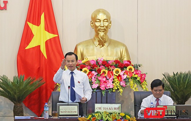 Bí thư Thành ủy, Chủ tịch HĐND TP Đà Nẵng Nguyễn Xuân Anh chủ trì Kỳ họp